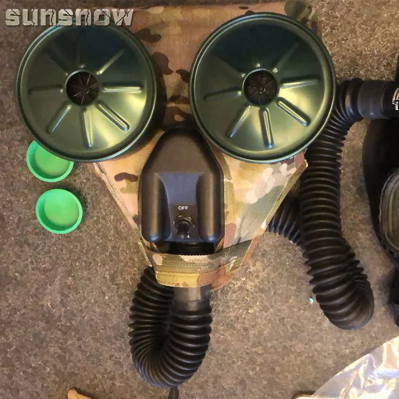 Sunsnow-bolsa protectora para máscara de Gas M53, bolsa para secador de pelo - imagen 4