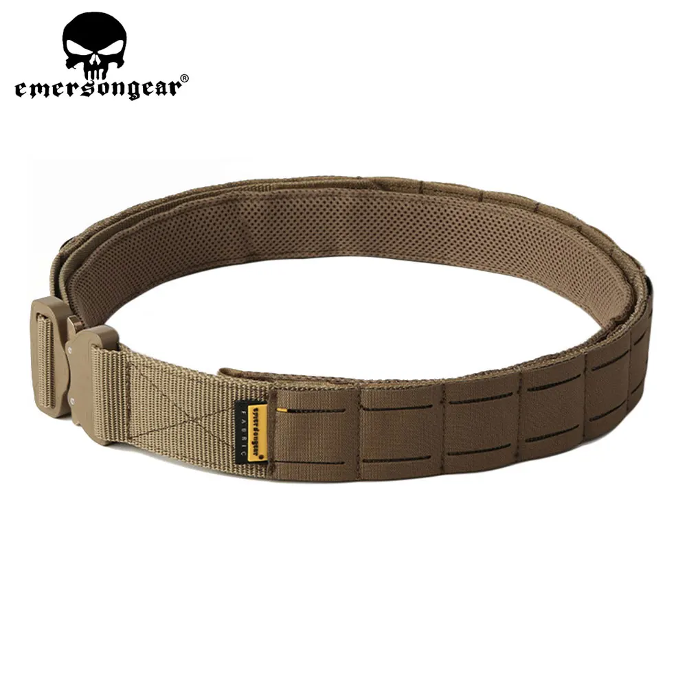 Emersongear, hebilla de cinturón de combate táctico LCS, traje exterior interior de batalla Airsoft, cinturones con correa para la cintura, deportes de escalada al aire libre EM9577 - imagen 3