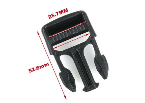 Chaleco de caza táctico TMC XC-1B-01, hebilla de 1 pulgada, correas de hebilla rápida, X-CON, 2 uds. - imagen 4