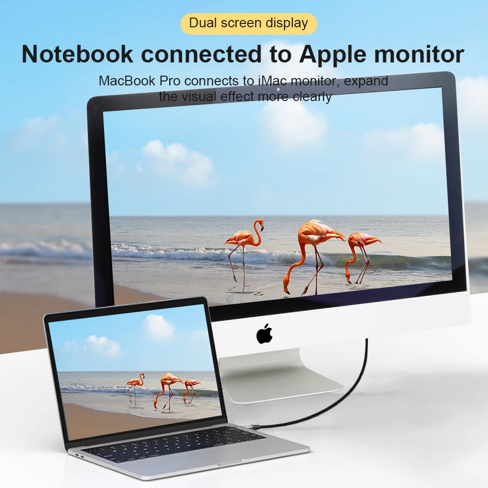 Mini DisplayPort 1,4 8K 60hz Cable ultra-hd UHD 4K 144hz Mini DP a MiniDP Cable 7680*4320 para Video PC portátil TV - imagen 4