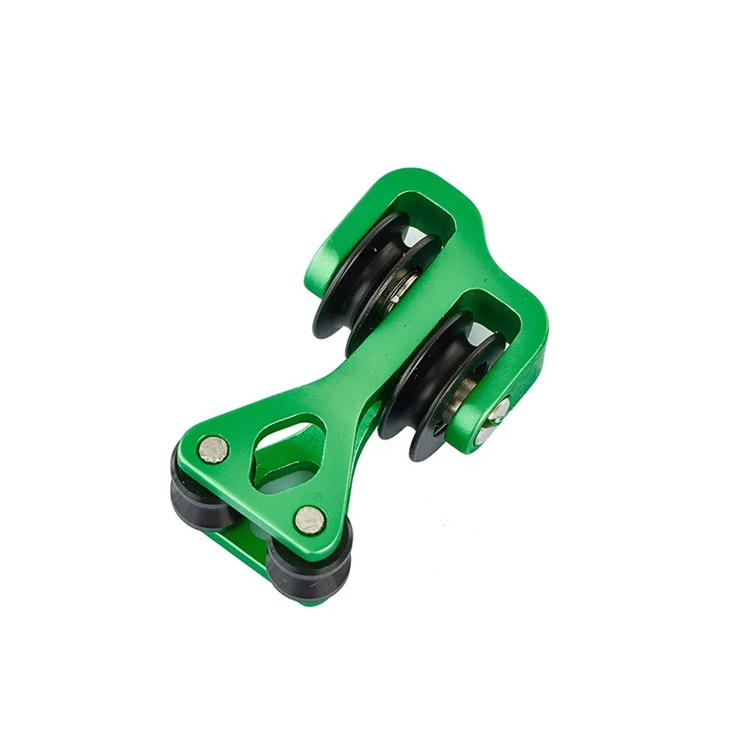 Deslizador de Cable de tiro con arco, divisor de cuerda de arco compuesto, rodillo deslizante, separador de cuerda de arco, polea de flecha para caza - imagen 3
