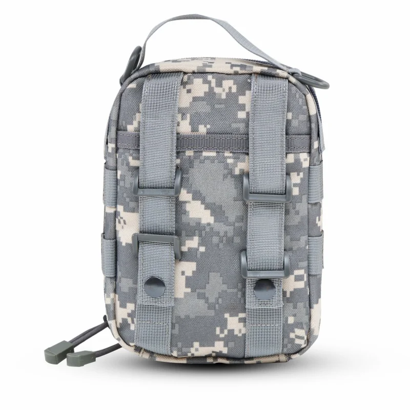Bolso de hombro táctico Molle, bolsa médica, cinturón, paquete de cintura, herramienta EDC, accesorios para Airsoft de caza al aire libre - imagen 5