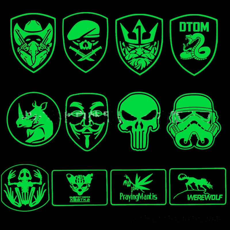 Parche de PVC para unidad de escorpión, insignias de goma, insignia en acrílico, muñequera, brazalete, Parche de PVC - imagen 2