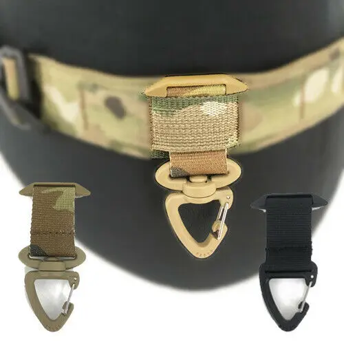 Llavero táctico con hebilla triangular para chaleco, cinturón, MOLLE, 2 unds/paquete - imagen 2