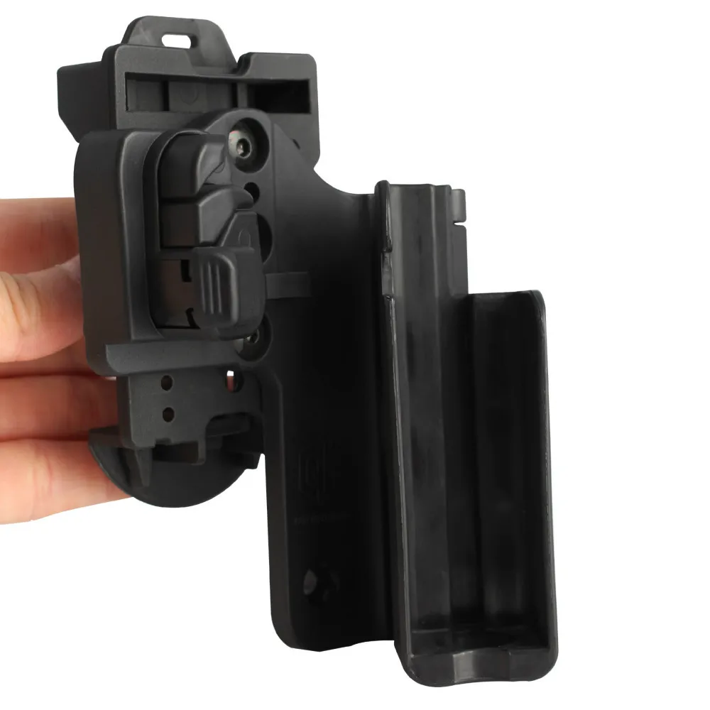 IPSC Quick Pull G17 19 22 34 funda para pistola Clip para cinturón de extracción rápida funda táctica para pistola G17 G19 accesorios para funda - imagen 5