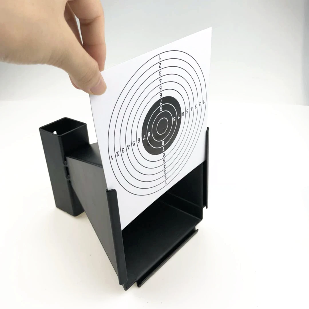 Painball reciclable para caza, objetivo de Metal + pistola táctica cuadrada para exteriores, objetivo para entrenamiento militar de tiro - imagen 4