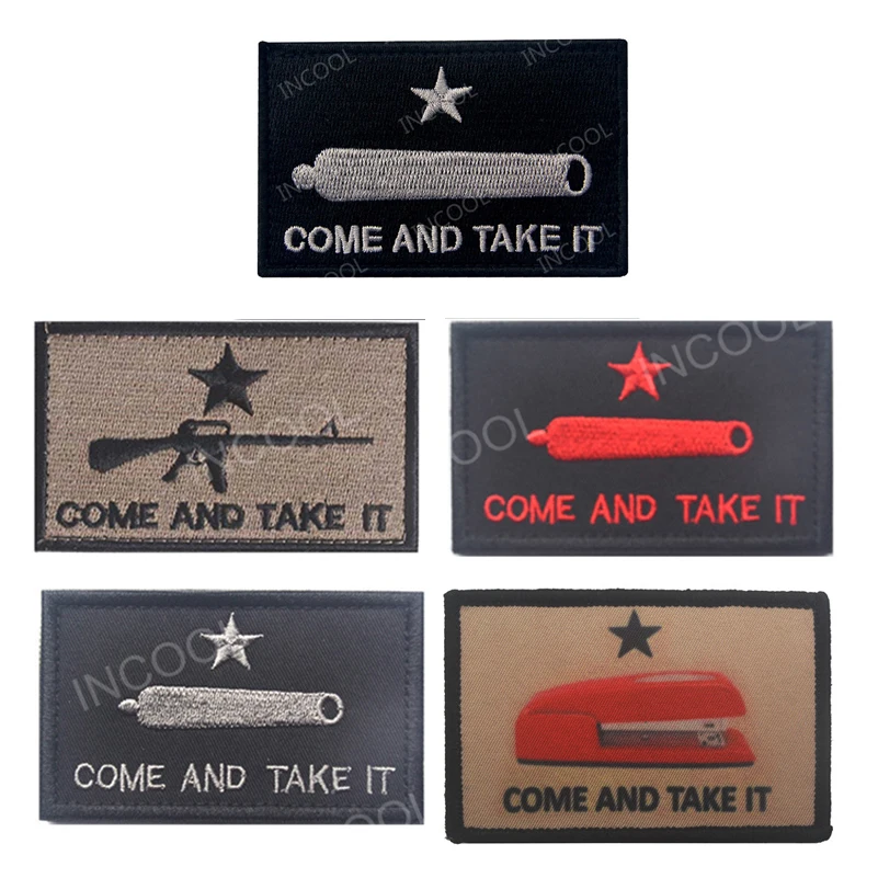 Parches bordados rusos AK 47, parche I LOVE AK Rusia, apliques de combate táctico, insignias bordadas divertidas - imagen 4