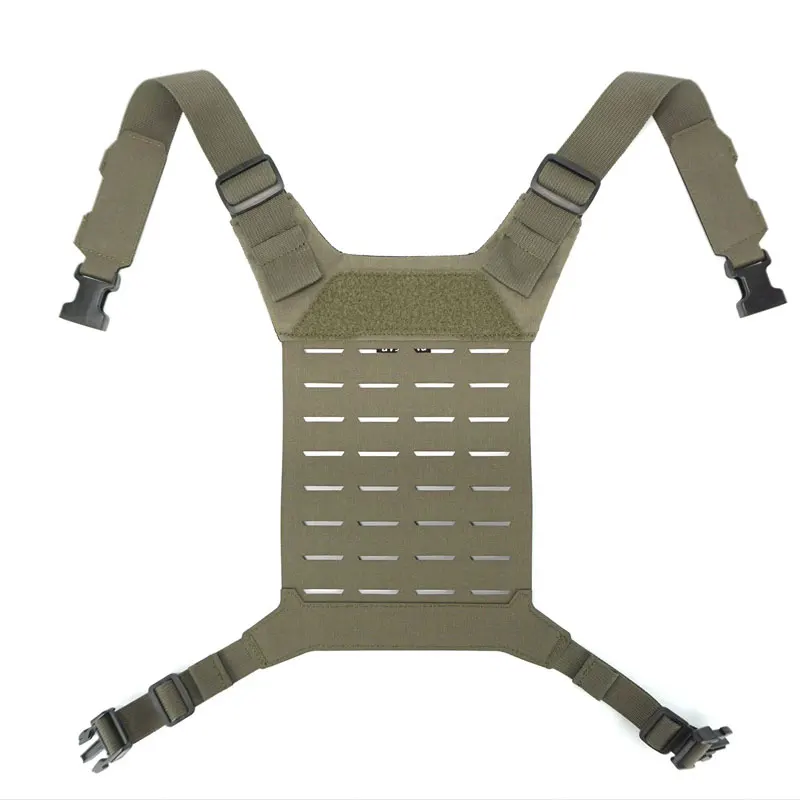 Airsoft D3 SS MK aparejo de pecho táctico MOLLE chaleco aparejo de pecho correa chaleco Universal Panel trasero accesorios de equipo - imagen 5