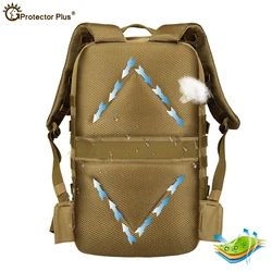 Mochila táctica militar camuflaje 45L gran capacidad outdoor