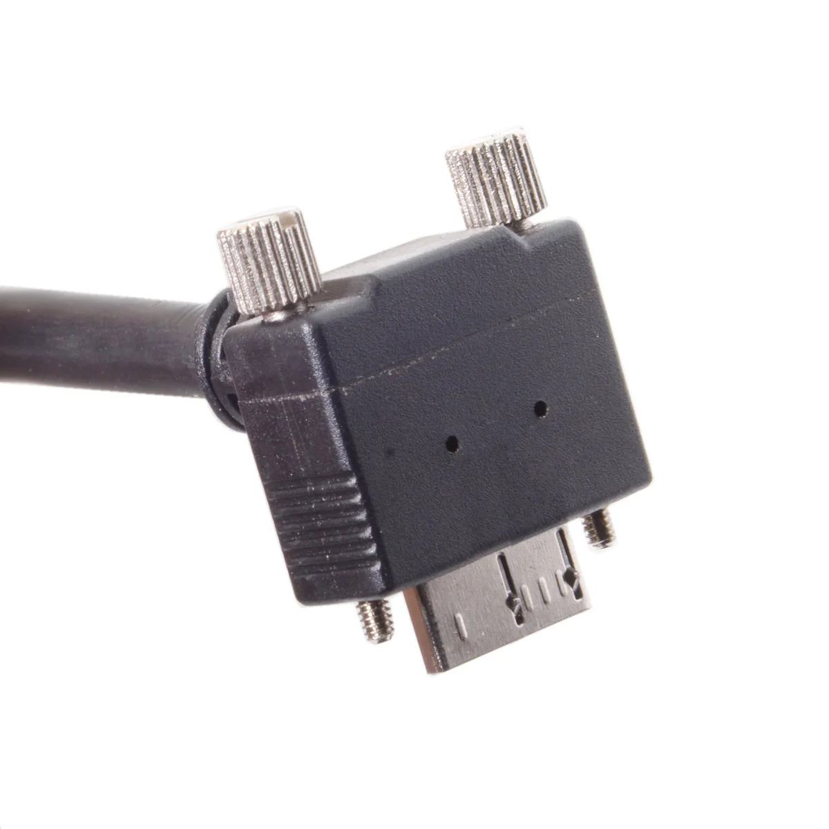 CY Micro USB Tornillo de montaje 90 grados hacia abajo, Cable convertidor de Cable de datos a 3,0, para Cámara Industrial 1,2 m, 4 pies, 3m, 5m - imagen 4