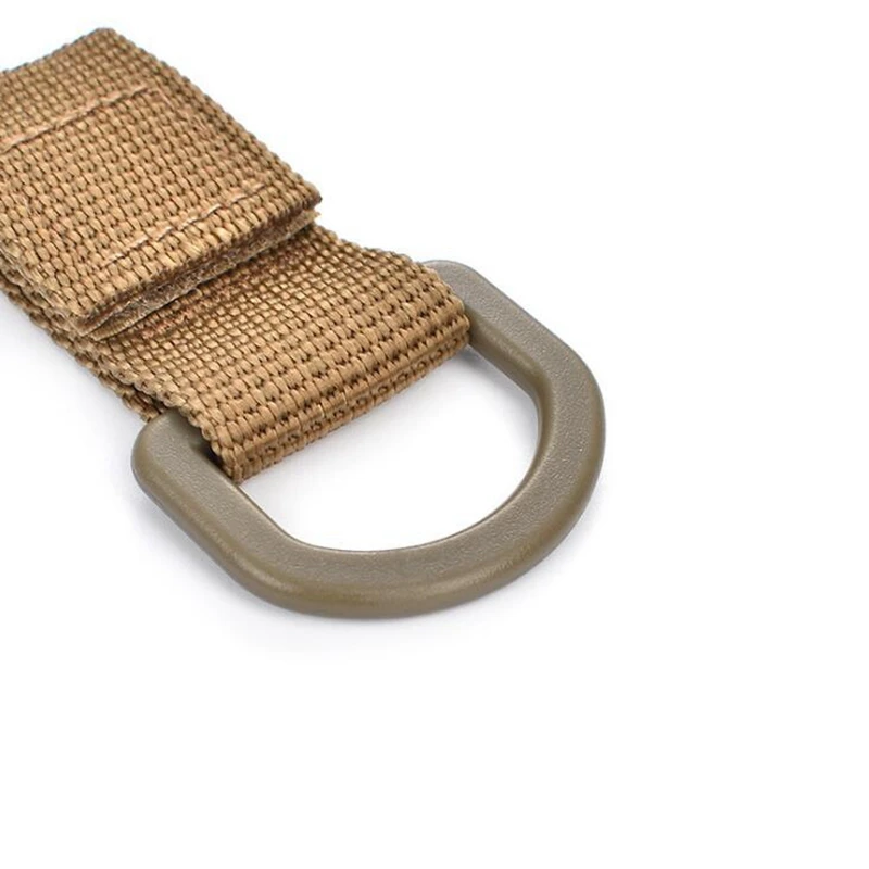 Cinturón de correas Molle de nailon, hebilla de llavero, mosquetón de Camping al aire libre, mochila multifuncional, gancho colgante, Clip de abrazadera, 1 ud. - imagen 5