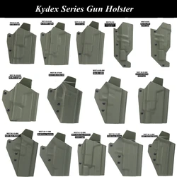Funda Kydex para Glock 17/19/19X, Beretta M9, 1911 y SIG P226