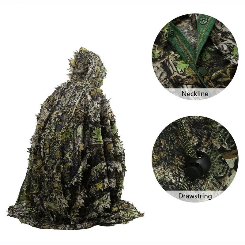 Ropa táctica militar de francotirador Idogear, Ghillie de caza, pantalones de traje de cazador, uniforme para hombre, ropa de francotirador Airsoft para caza - imagen 3