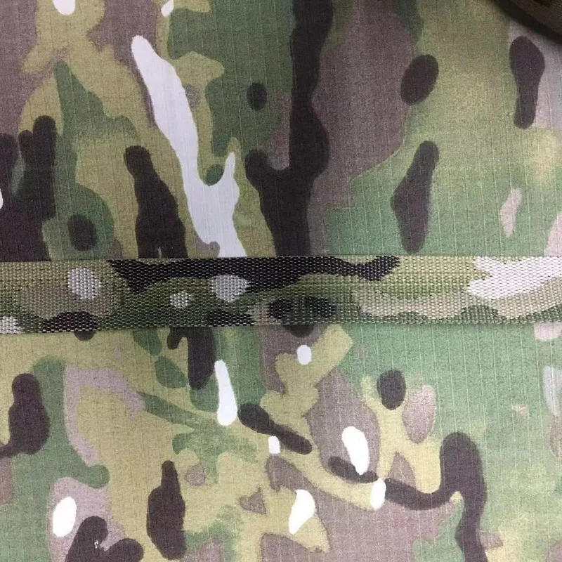 Correas de camuflaje de doble cara para cinturones, bolsos y chalecos tácticos, accesorios molle, 2,5 cm/3,8 cm/5,0 cm de ancho - imagen 5