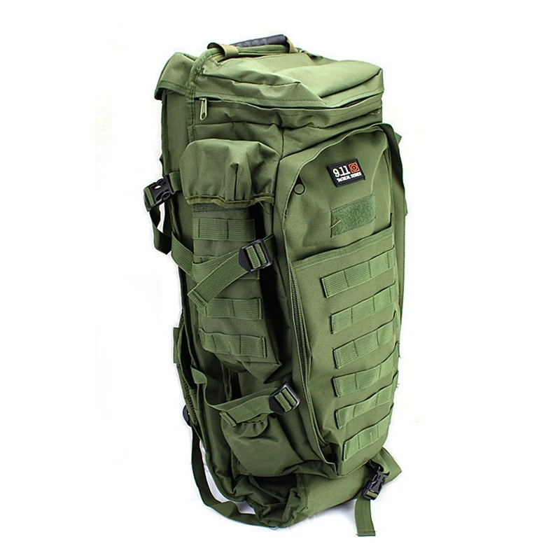 Mochila táctica militar para Rifle, bolsa multifunción de nailon Molle Waterprooof para deportes al aire libre, caza, entrenamiento y senderismo, 911 - imagen 4