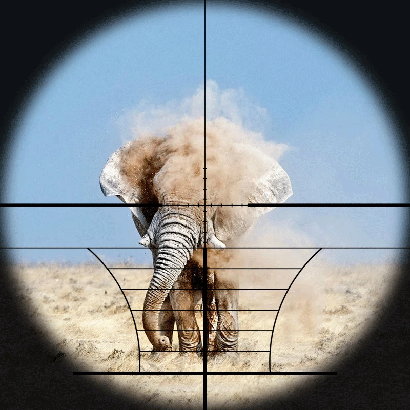 VOMZ-mira de punto verde y rojo para caza, telémetro iluminado, retícula, óptica ajustable, alcance de luz, deslizamiento, vista de 20mm, 4-12x50 - imagen 3