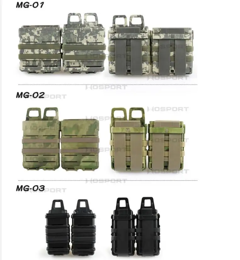 Anillo fijo/accesorio de banda de cajas de bolsa Mag rápidas para sistema Molle, adaptador de cinturón de anillo de goma - imagen 2