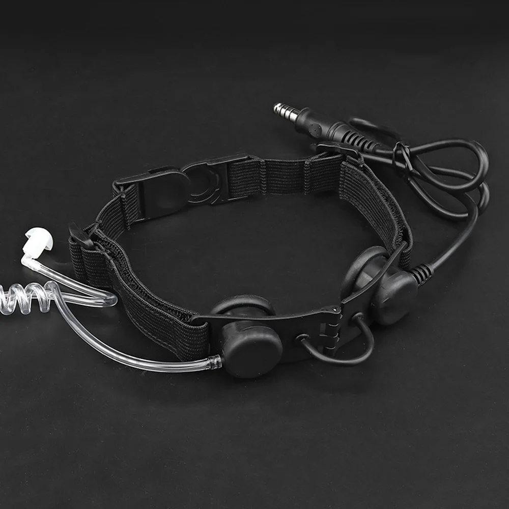 Micrófono táctico para garganta con tubo de aire - U94 TCI PTT - imagen 5