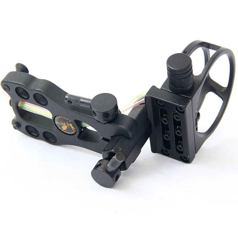 Mira de arco compuesta para caza, equipo de tiro rápido, equipo de arco y flecha, 5 pines, TP4550 - imagen 4