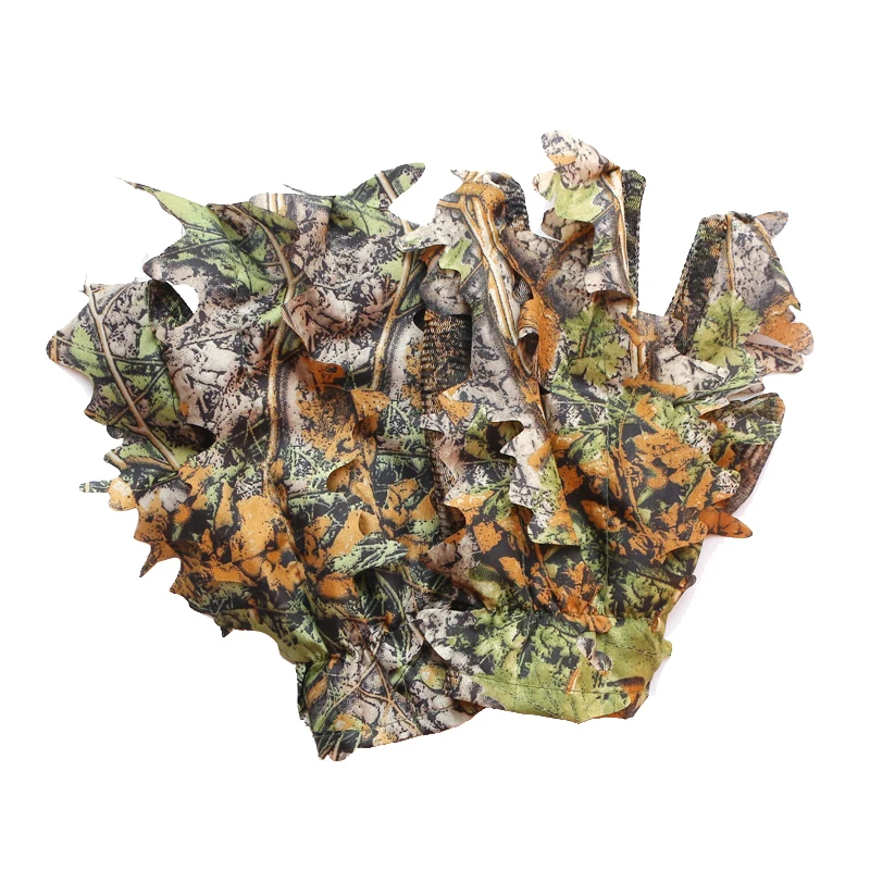 Guantes de caza de camuflaje 3D, telas silenciosas, guantes de pesca de verano de camuflaje, guantes de observación de aves al aire libre, guantes de secado rápido para hombres - imagen 3