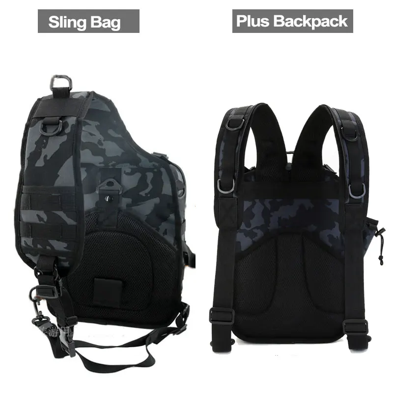 Bolsa de asalto táctica de 20L, mochila militar Molle para pesca, senderismo al aire libre, Camping, caza, bolsa de viaje XA1A - imagen 5