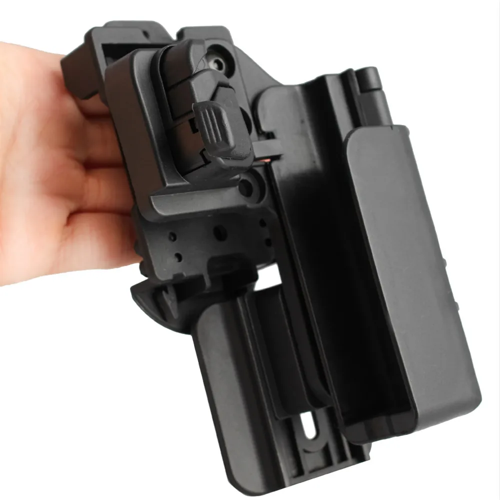 Funda de mano derecha para Glock 17 19 22 34, pistolera táctica de nivel 3 - imagen 4