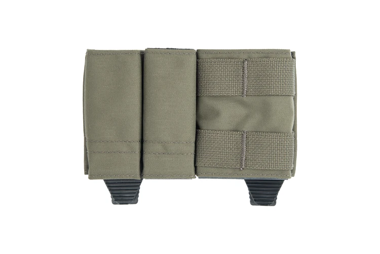 Chaleco táctico 1 + 2 Triple bolsa para cargador, 9mm + 9mm + 5,56 Sistema, Clip para munición, bolsillo - imagen 3