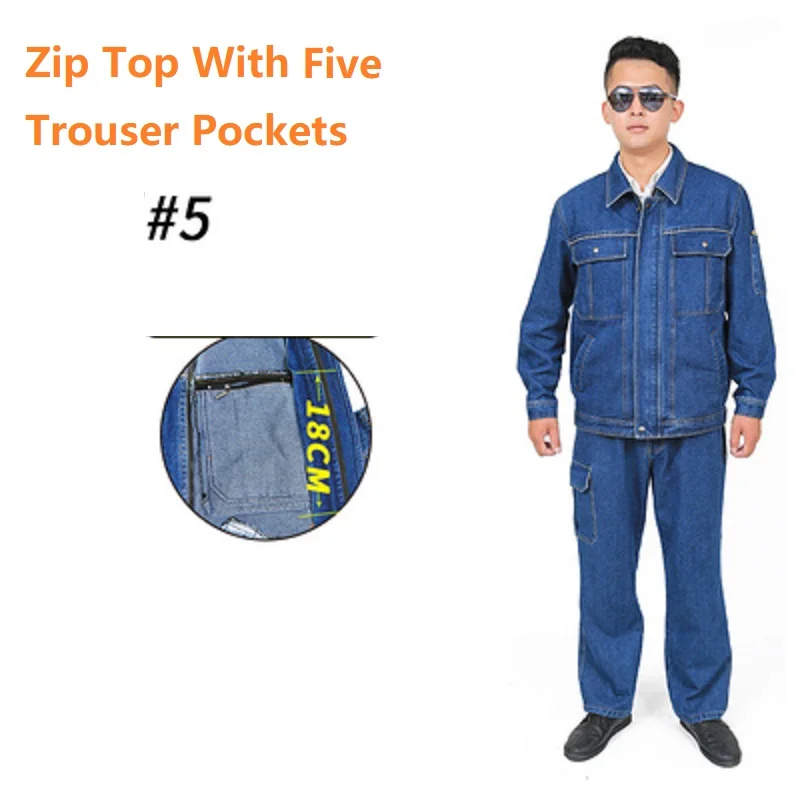 Five trouser pockets