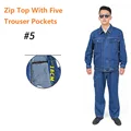 Five trouser pockets