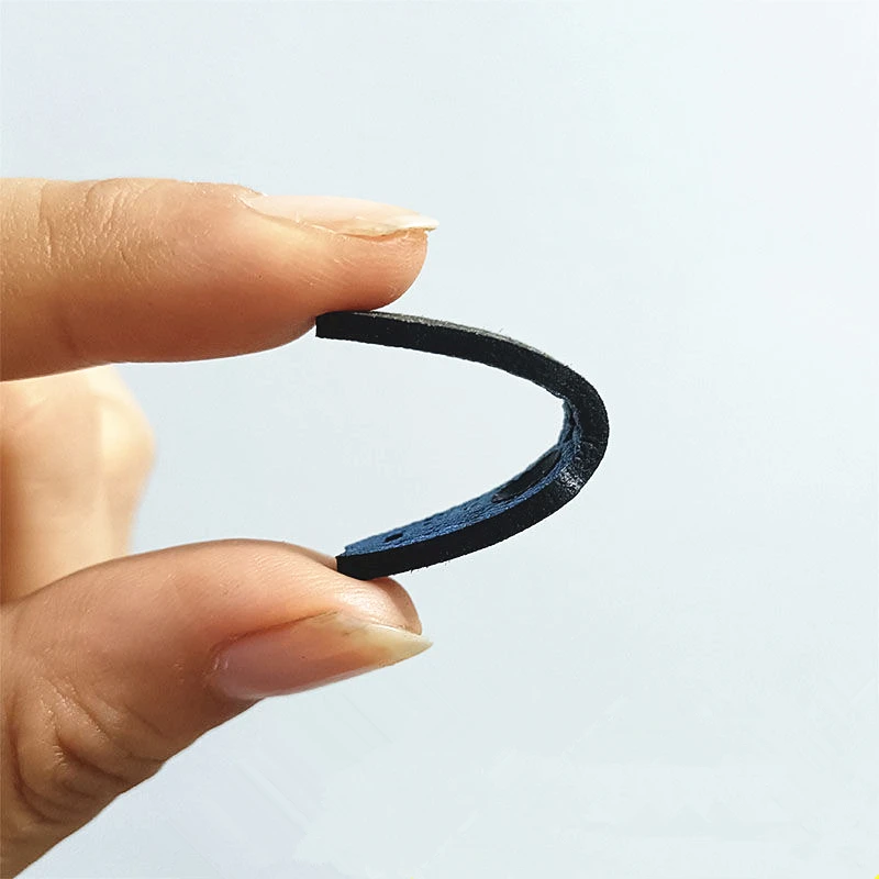 Nuevo 20 unids/lote tirachinas de caza de bolsillo de cuero de microfibra utiliza posicionamiento preciso, adecuado para bolas de acero banda de cuero plana - imagen 2