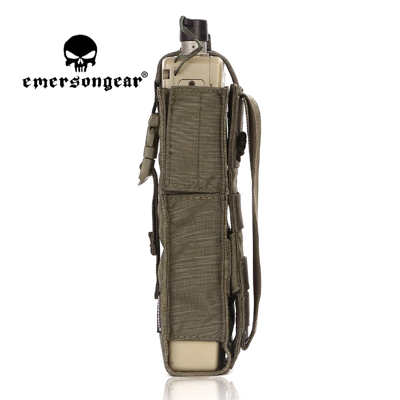 EMERSONGEAR táctico PRC148/152 bolsa de Radio Walkie Talkie titular riñonera Molle bolsillo con liberación Airsoft caza al aire libre Nylon - imagen 2