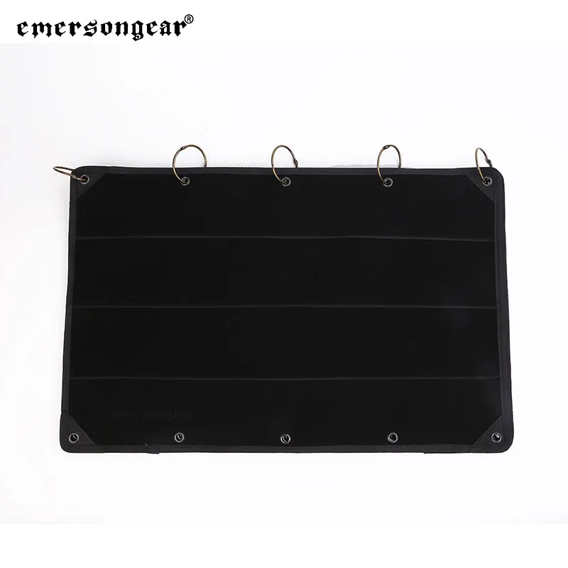 Emersongear parche táctico álbum colección libro moral capítulo almacenamiento Panel insignia bolsa caza Casual recoger EM9371 Nylon - imagen 4