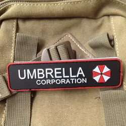 Parche táctico PVC 3D adhesivo Umbrella Corporation