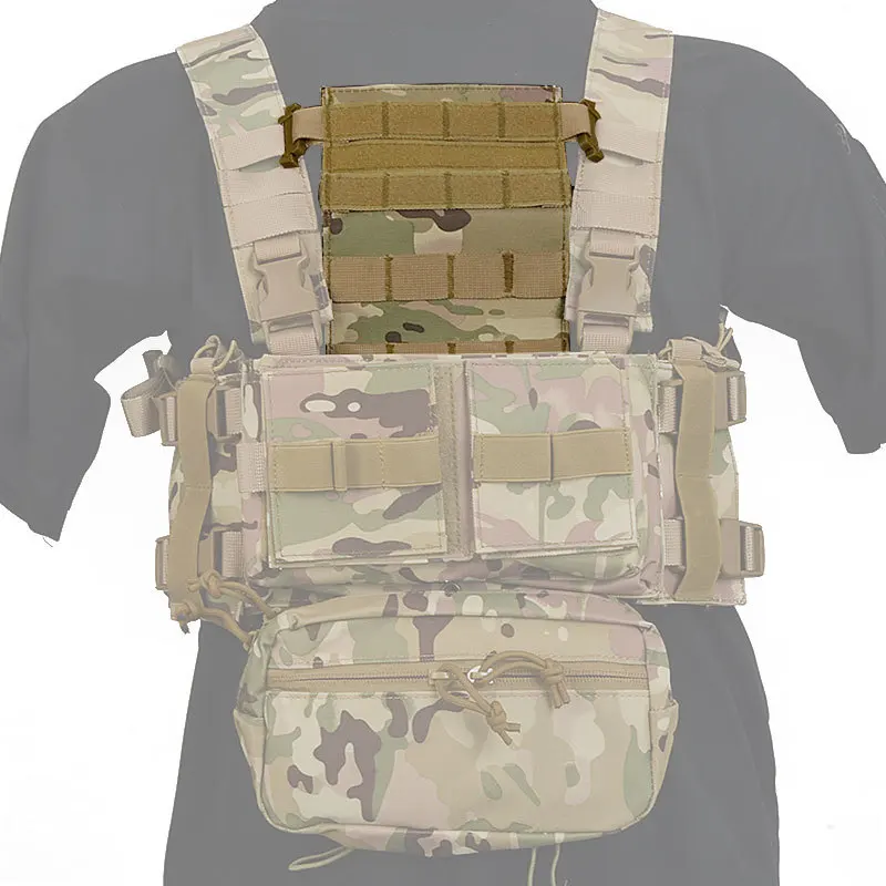 Panel frontal MOLLE para chaleco táctico modular - imagen 3