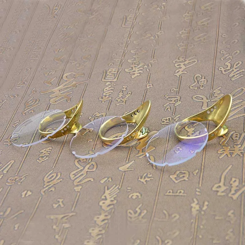 Lente de aumento de tiro con arco compuesto, Clarificadores de tiro de caza, mira de accesorios para un solo Pin, 4x, 6x, 8x, 4,5 cm x 2mm - imagen 3