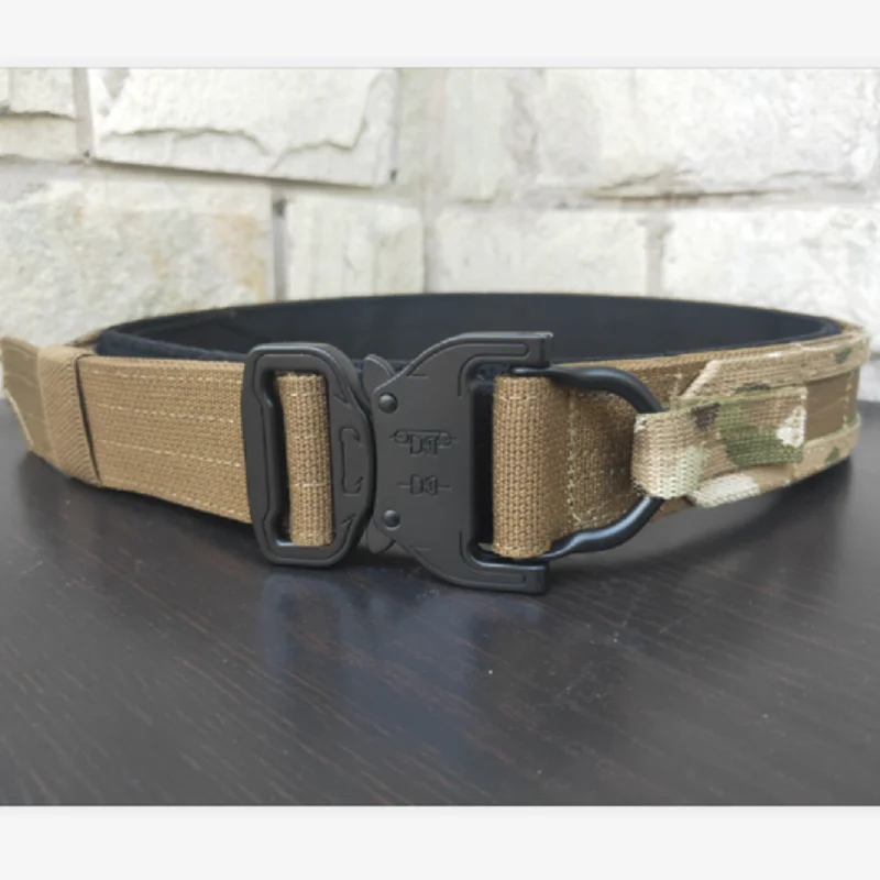 CS con cinturón de combate y MOLLE Multicam, cinturón interior y exterior - imagen 2