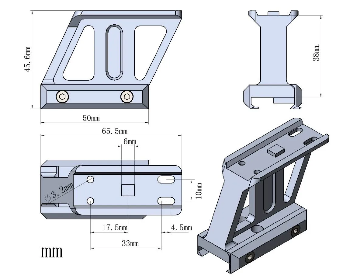 1.5'' Profile Cantilever Picatinny Riser Mount Acom 8.jpg