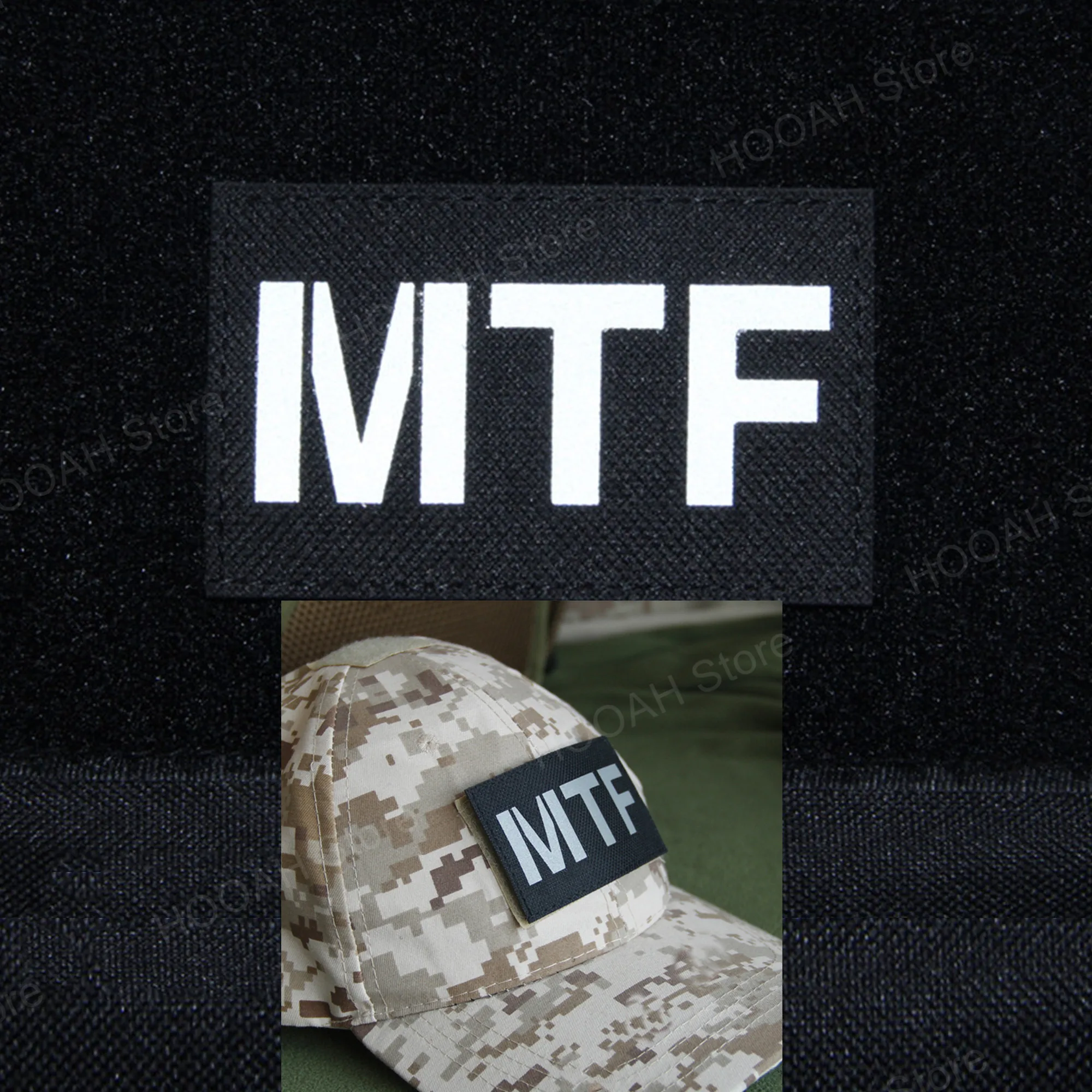 Procedimientos Especiales de contención, parches de protección SCP, aplicación de insignias IR, parche MTF para chaqueta, bolso, Jeans