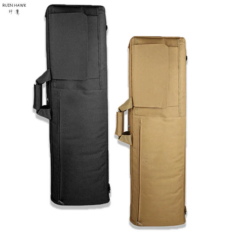 Funda para pistola Oxford, bolsa de transporte para pistola de caza de alta resistencia, funda para pistola de Rifle de 85cm/100cm con almohadillas de protección - imagen 3