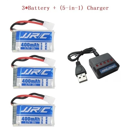 3Pcs with charger