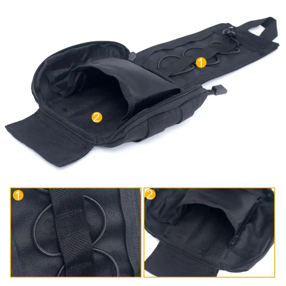 Kit Primeros Auxilios Molle RUIZIH - Detalle de costura