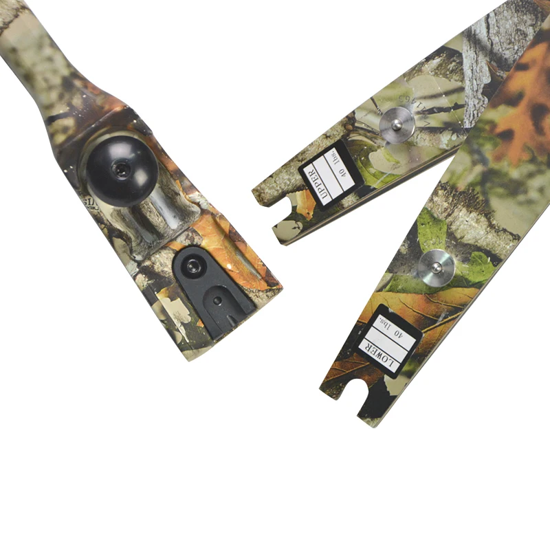 JUNXINGF166-Arco recurvo ILF, 30-55 libras, H21, 64 ", para tiro con arco, entrenamiento, práctica de caza y Camping - imagen 5