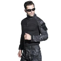 SINAIRSOFT Uniforme táctico BDU camuflaje con rodilleras y coderas