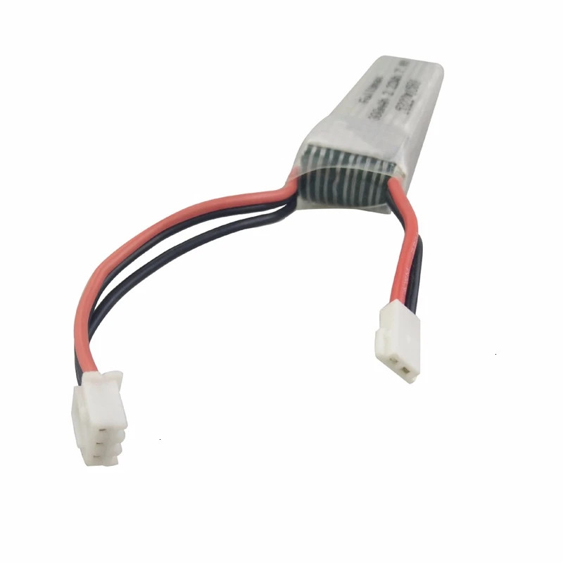 Batería Lipo de 7,4 V, 300mAh, 25C para XK DHC-2 A600 A700 A800 A430, batería de repuesto de 7,4 V para WLToys F959 RC avión RTF - imagen 4
