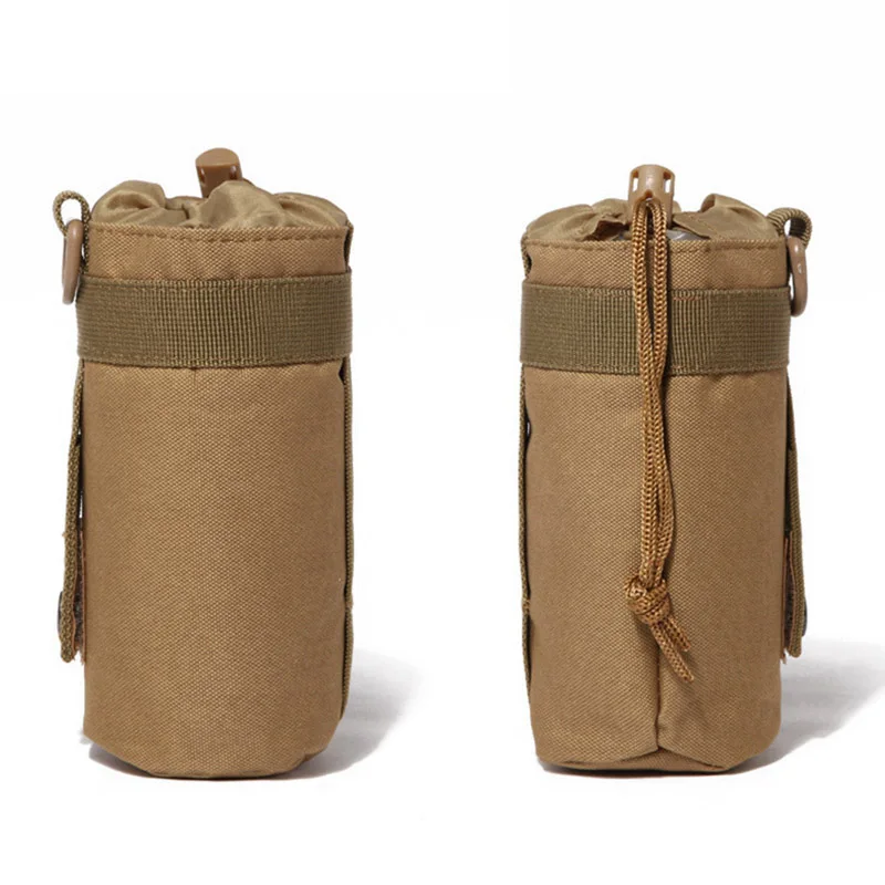 Bolsa táctica Molle para botella de agua de 550ML, soporte para botella de agua para acampar, ciclismo, caza, bolsa de hidratación al aire libre, mochila - imagen 5