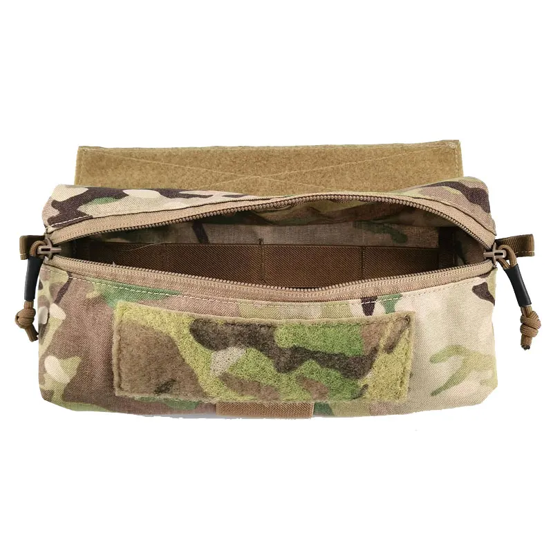 Bolsa táctica MK3 MK4, aparejo para el pecho, bolsillo colgante para el vientre, chaleco Airsoft, Multicam, bolsa de almacenamiento Abdominal, accesorios de caza - imagen 5
