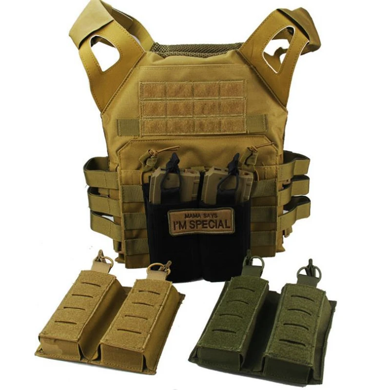 Bolsa táctica 5,56 7,74 para revistas, bolsa MOLLE Mag de dibujo rápido para AK 47 74 M4, bolsa para herramientas, accesorios de caza - imagen 3