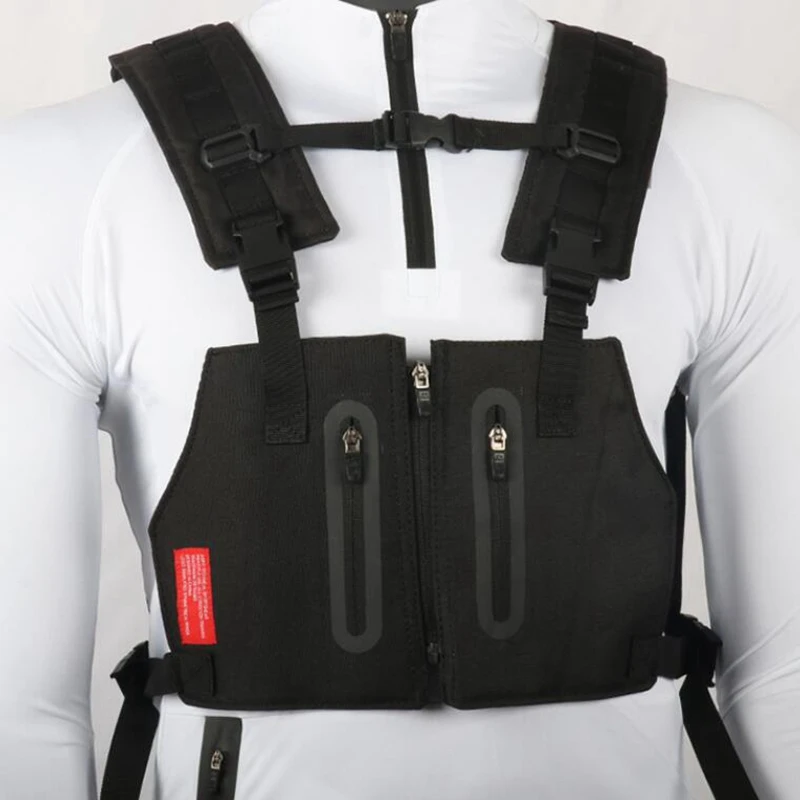 Chalecos reflectantes para deportes al aire libre para hombre, chaleco multifunción de aventura, transpirable, bolsillo táctico, chaleco utilitario, ropa de calle, bolsa de caza, 2020 - imagen 4