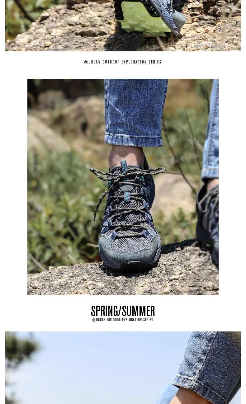 Modelo de botas de turismo para exteriores