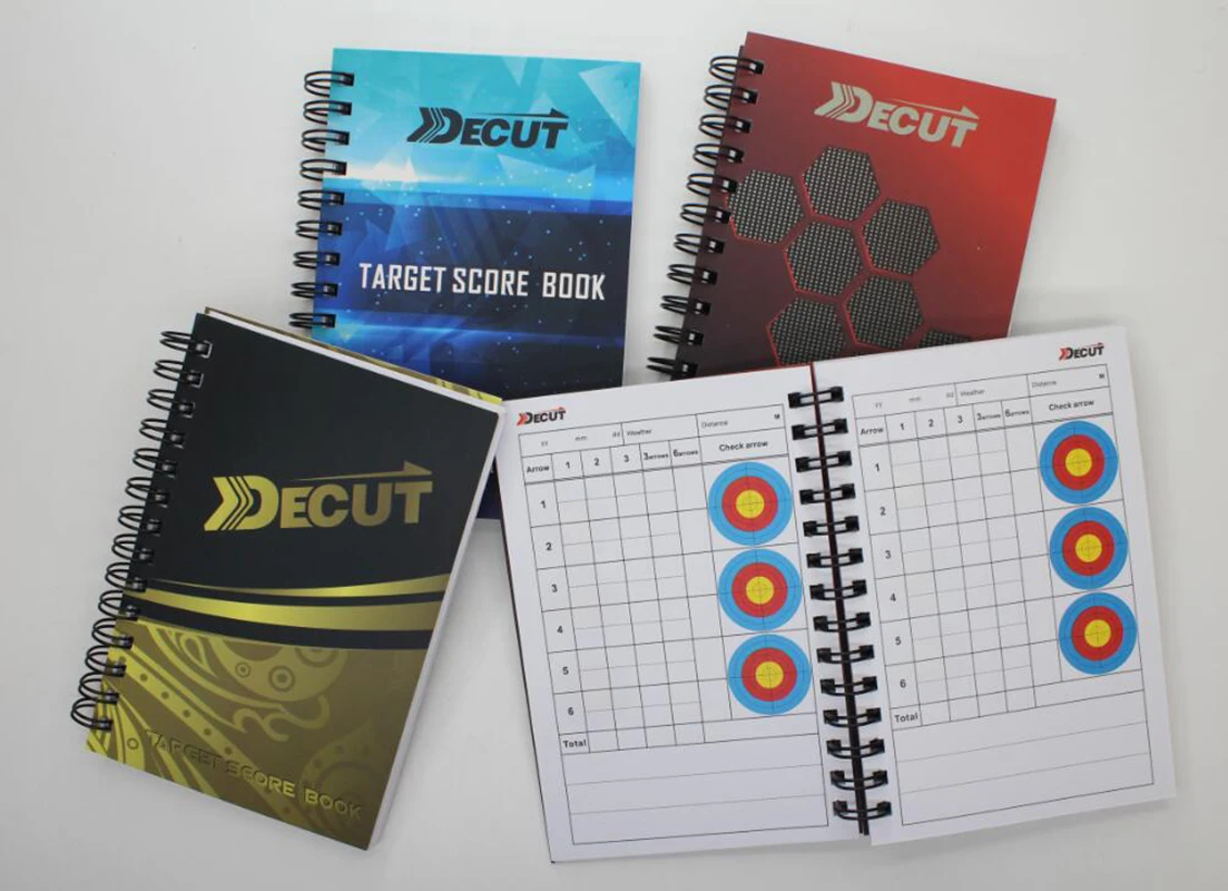 Libro de puntuación de tiro con arco de alta calidad, marcador de puntos, suministros para tiro con arco, tiro con objetivo, deporte - imagen 4